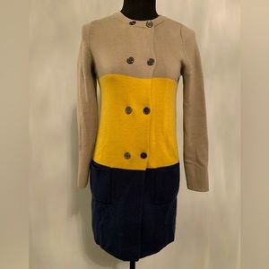 Boden Long Sweater Coat (Size: 2)